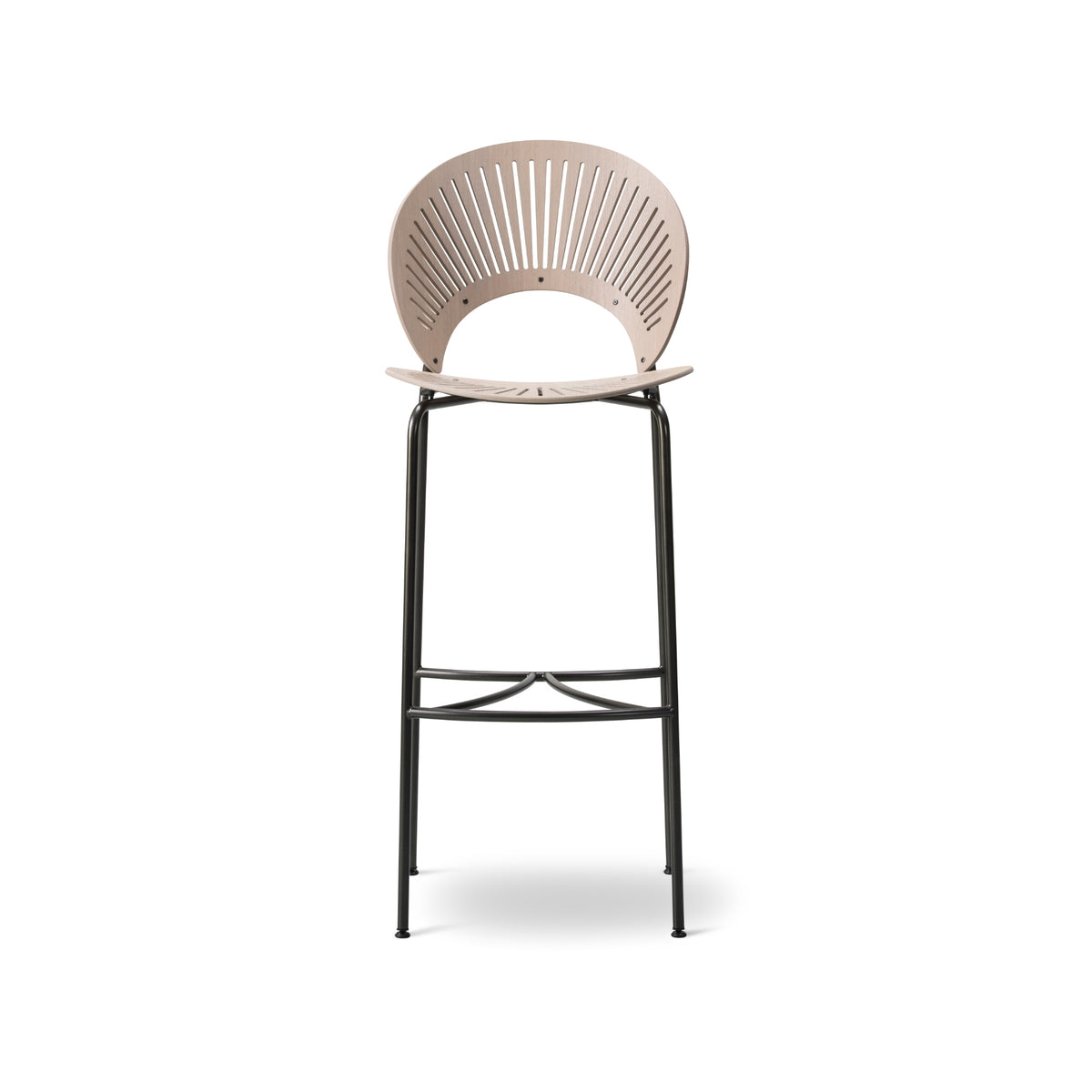 Trinidad Bar Stool – 45x112.5 / Metal (Black) / Wood (Light Grey Oak Stained)-2