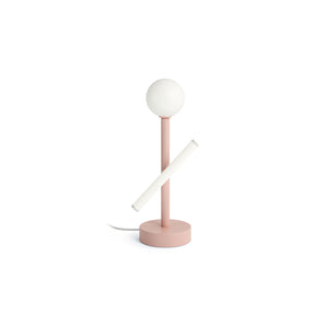 Tube And Globe D01 Table Lamp - Pink