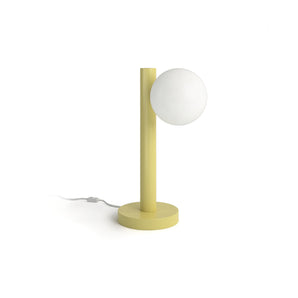 Tube With Globes And Cones D01 Table Lamp - Light Yellow