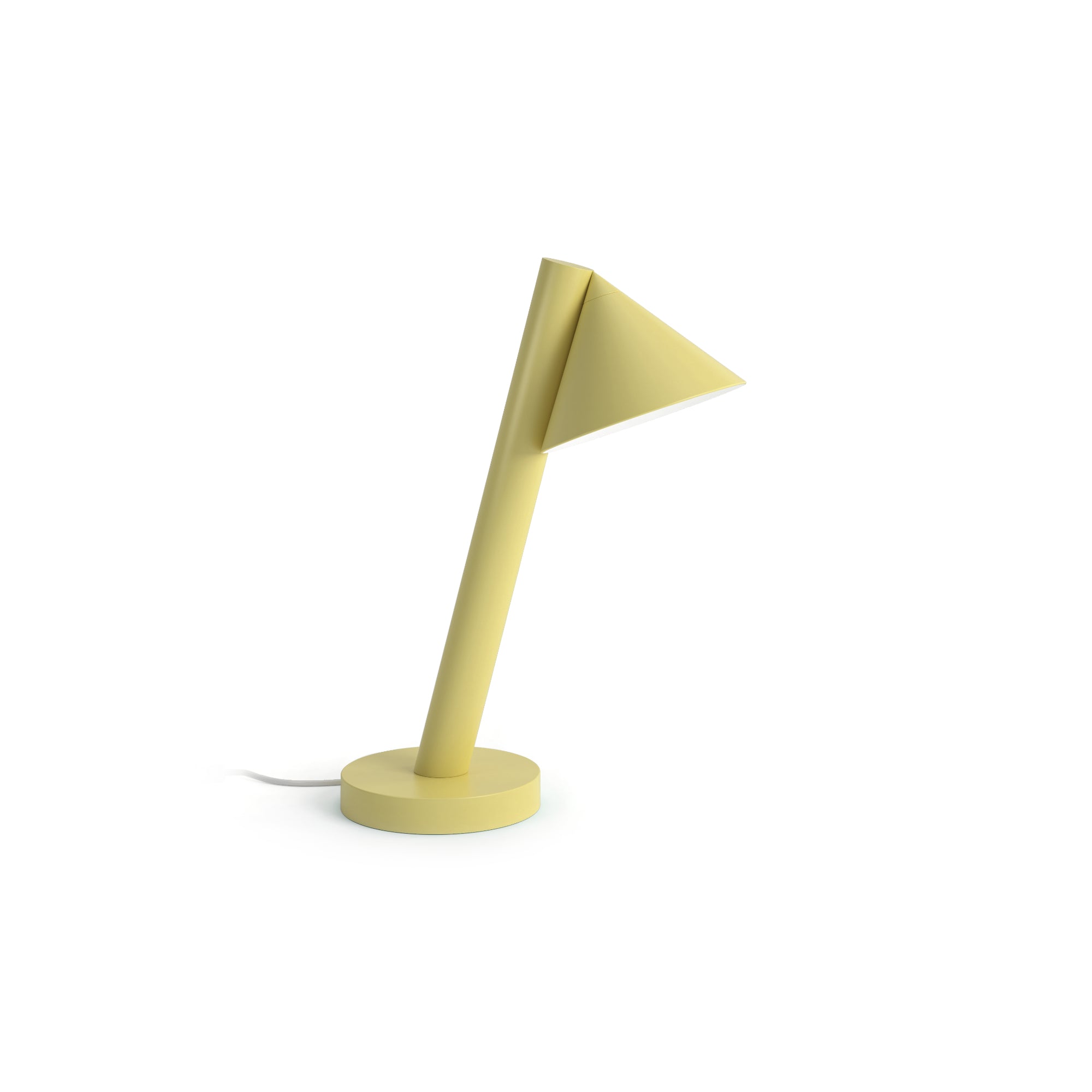 Tube With Globes And Cones D02 Table Lamp - Light Yellow