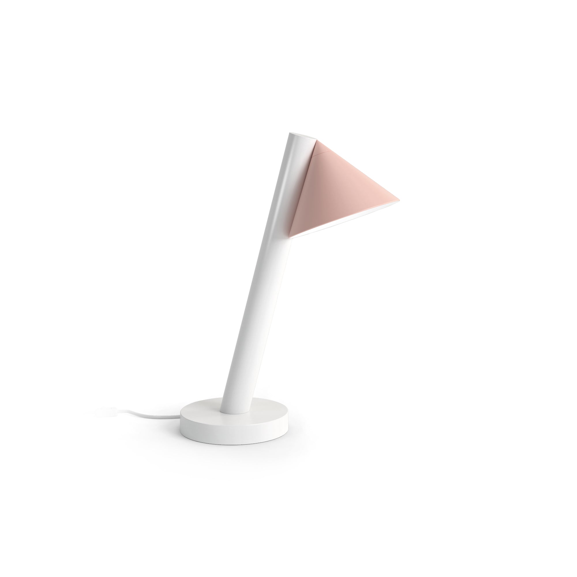 Tube With Globes And Cones D02 Table Lamp - White/Sand