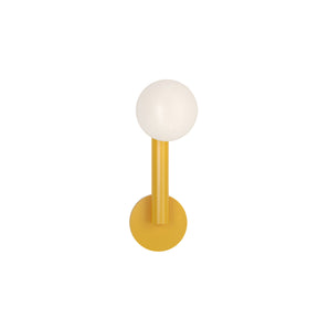 Tube With Globes And Cones W01 Wall Lamp - Orange Yellow