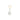 مصباح حائط أنبوبي مزود بمجسمات كروية ومخاريط W01 - أبيض