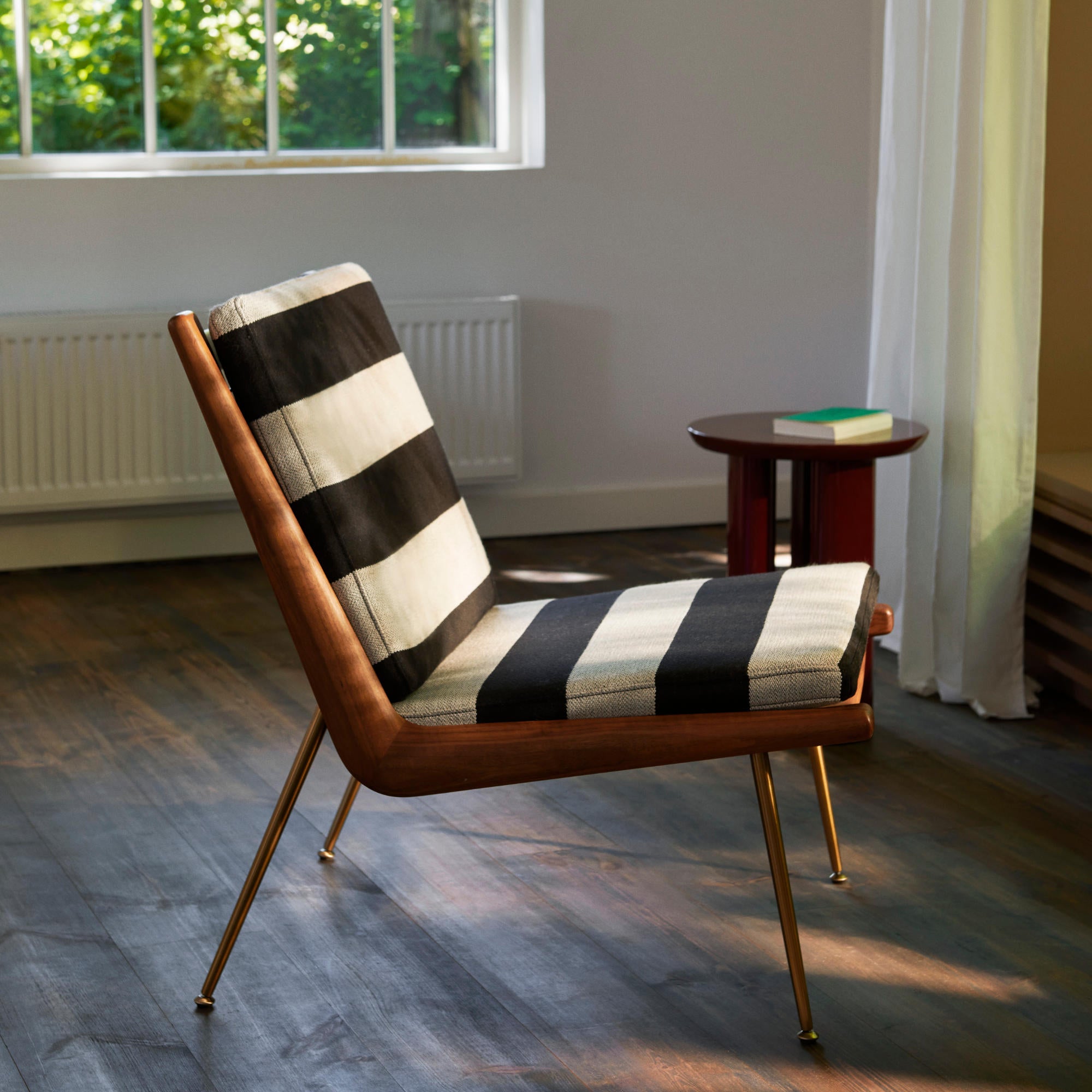 Tung  JA3 Side Table - Burgundy Red-12