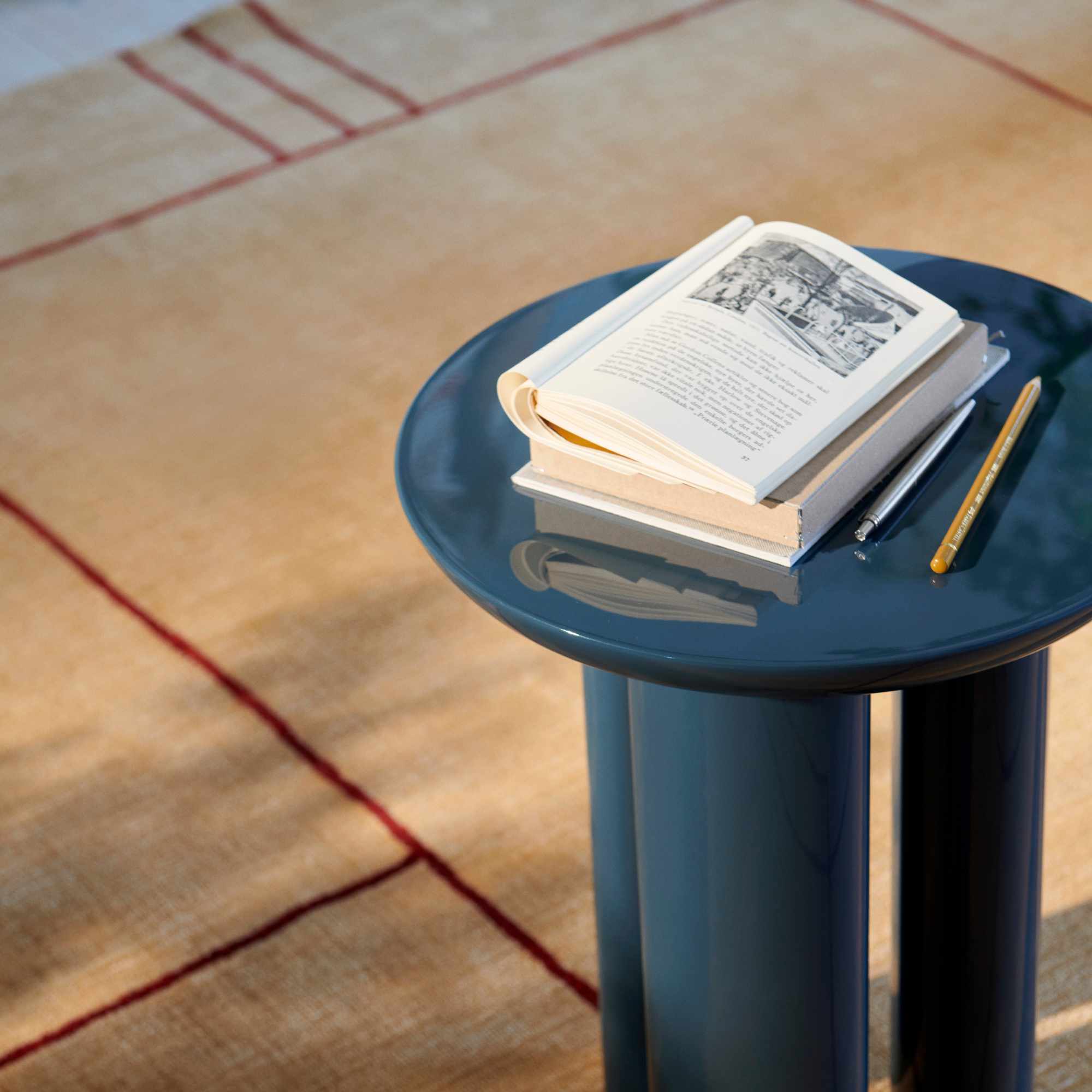 Tung JA3 Side Table - Steel Blue-6