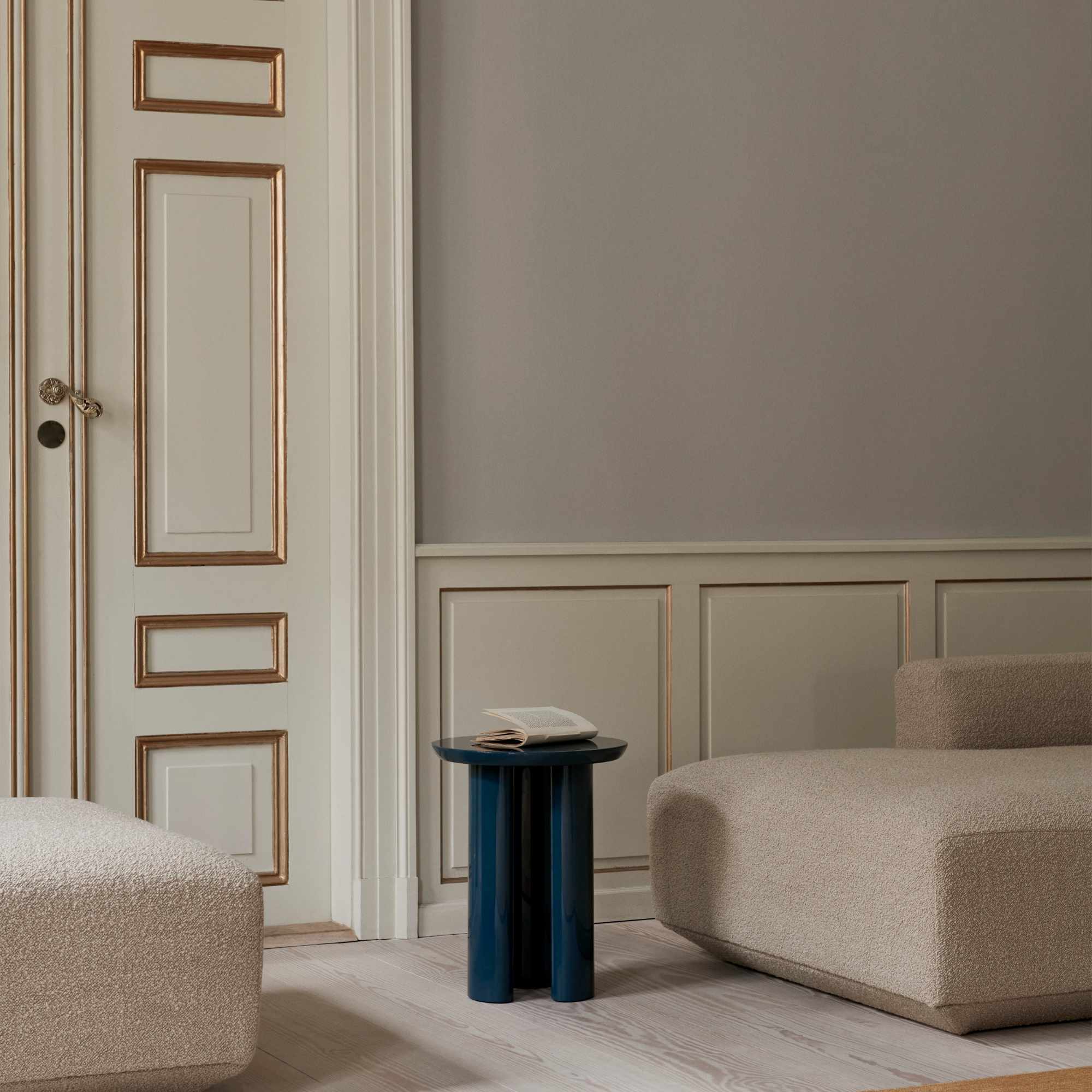Tung JA3 Side Table - Steel Blue-5