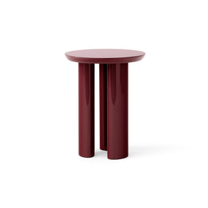 Tung  JA3 Side Table - Burgundy Red