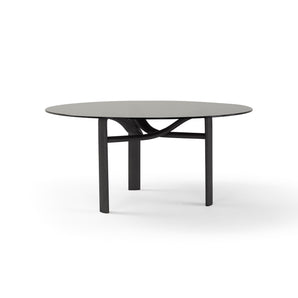Twister T548 Dining Table - Stained Ash Grey/Grey