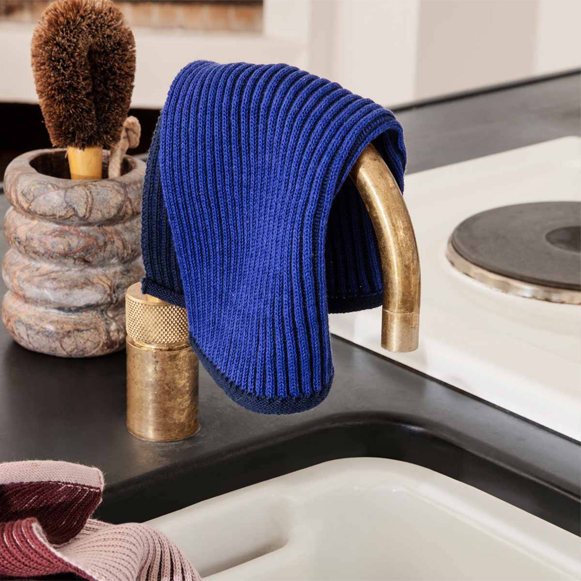 Twofold Cloth - Set of 2 - Dark Blue-2