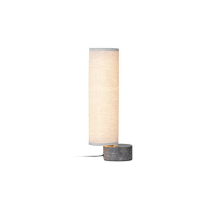 Unbound 10083639 Table Lamp - Grey Marble/Canvas