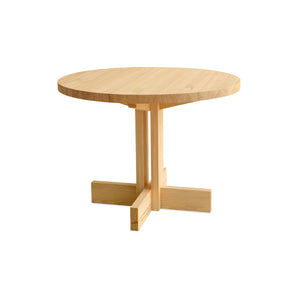 001 Round Dining Table - Oiled Pine