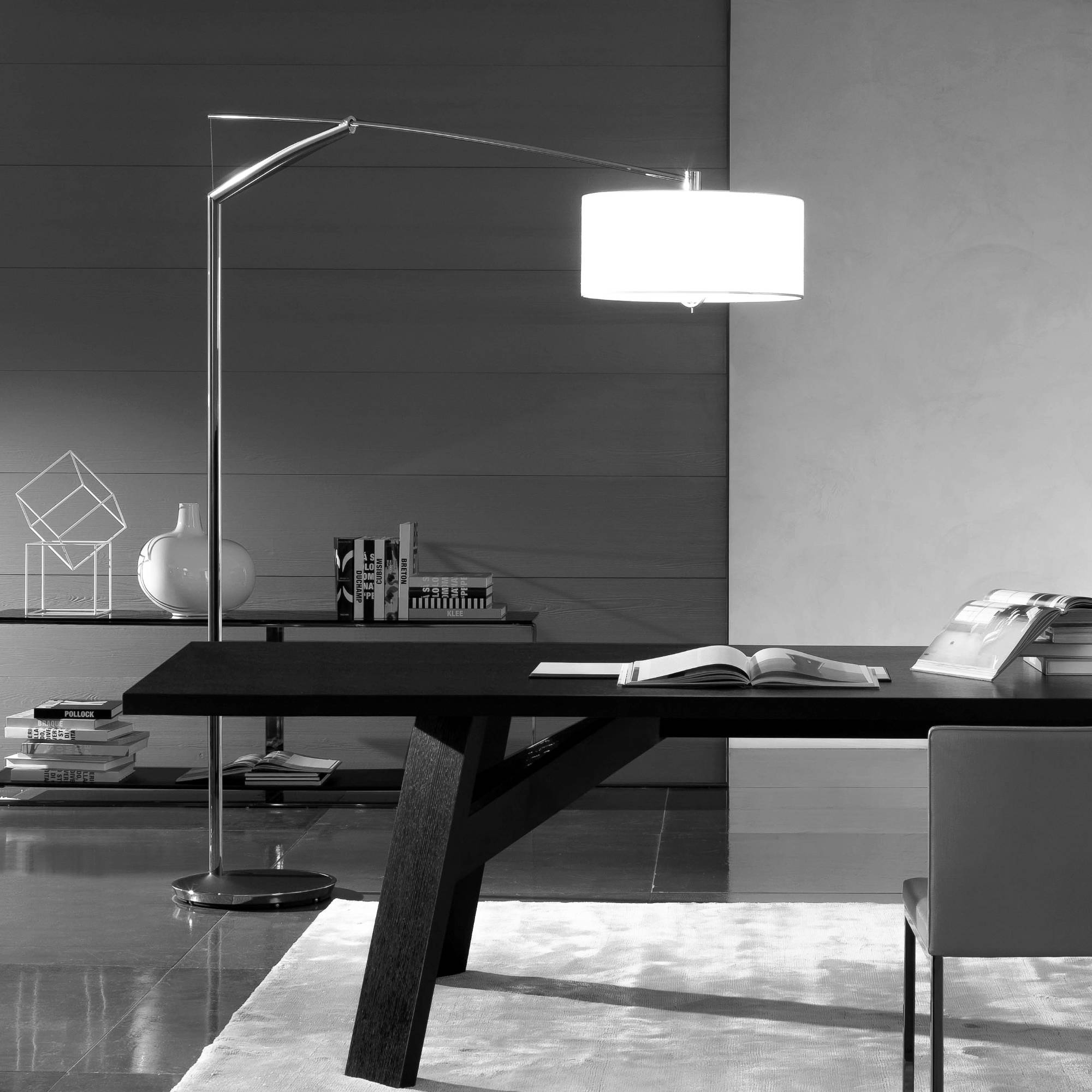 Balance 5190 Floor Lamp - Nickel-3