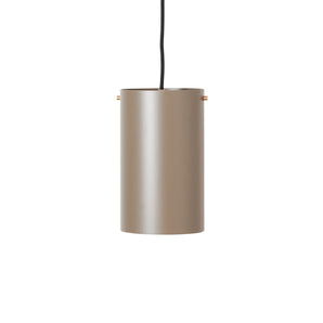 Volume 1 Large Pendant Lamp - Soil Grey/Brass