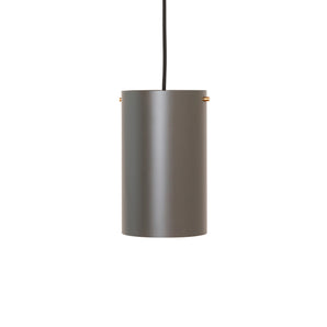 Volume 1 Large Pendant Lamp - Umbra Grey/Brass
