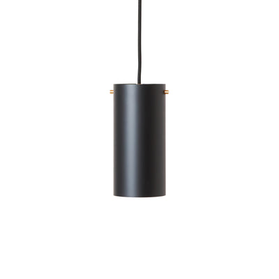 Volume 1 Medium Pendant Lamp - Black/Brass