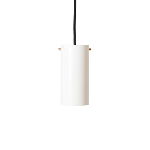 مصباح معلق متوسط ​​الحجم 1 - أبيض/نحاسي