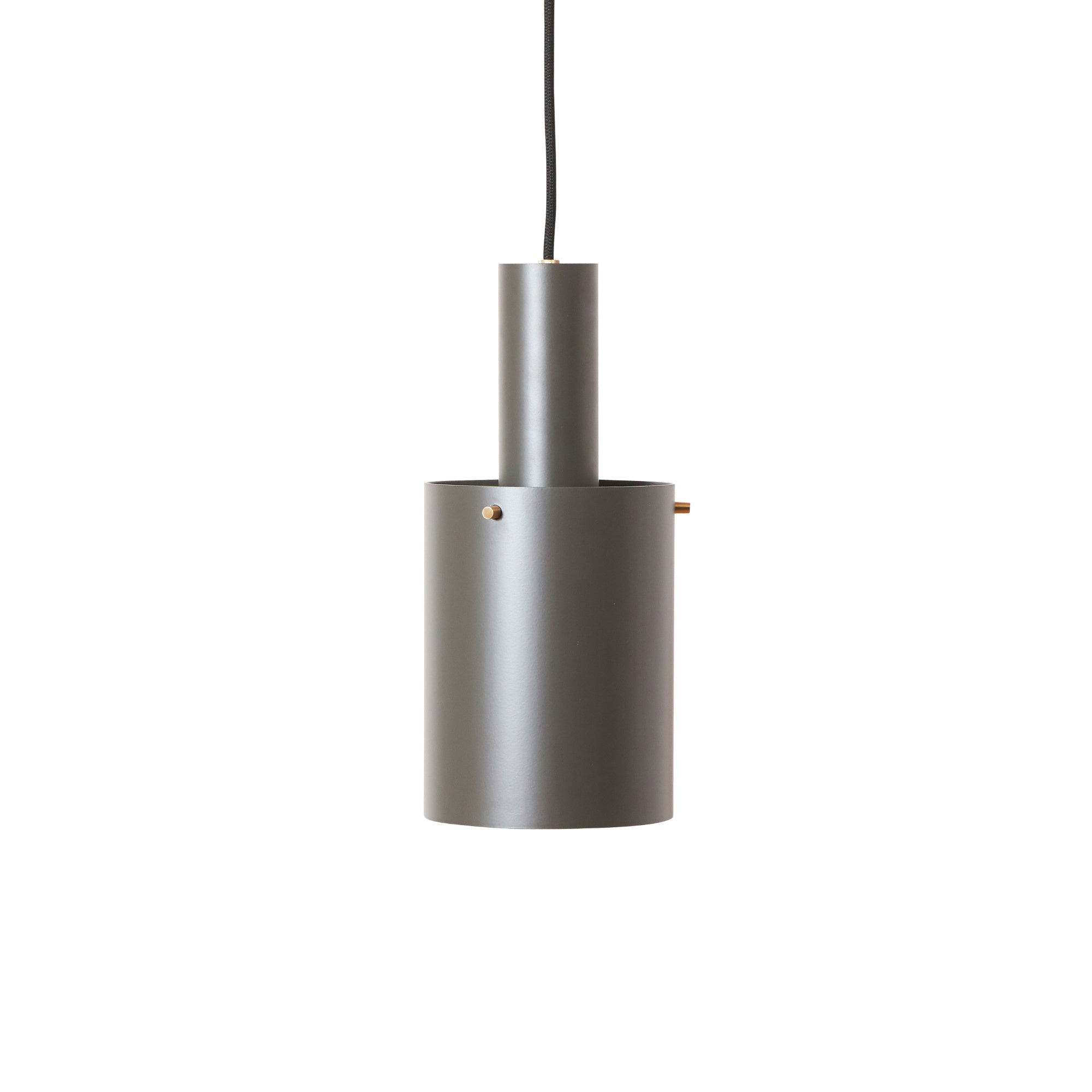 Volume 2 Large Pendant Lamp - Umbra Grey/Brass-1