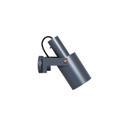 Volume 2 Medium Wall Lamp - Slate Grey/Brass