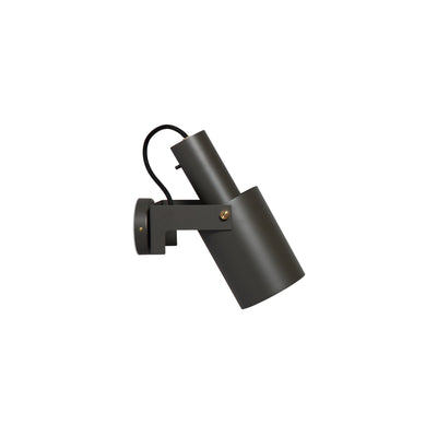 Volume 2 Medium Wall Lamp - Umbra Grey/Brass