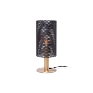 مصباح طاولة متوسط ​​الحجم Vouge - أسود/نحاسي
