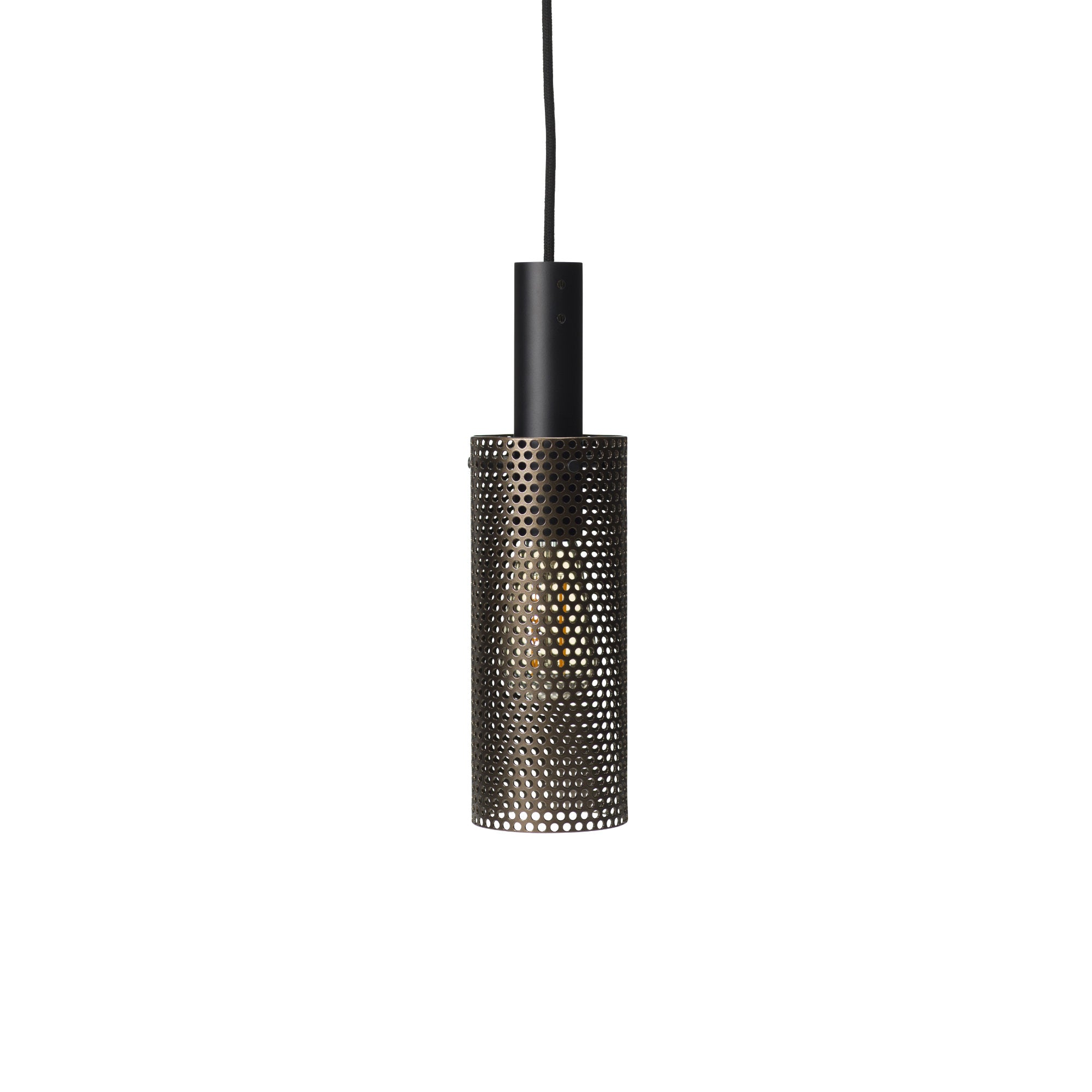 Vouge Small Pendant Lamp - Bronze Coloured/Black-1