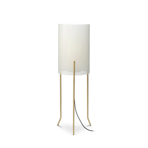 Vouge Tripod Floor Lamp - White/Brass