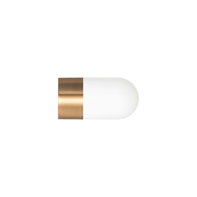 Vox Wall Lamp - Brass/Opal Glass