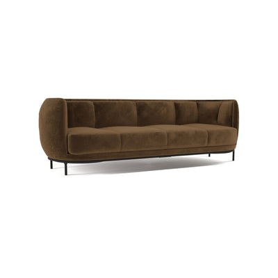 Vuelta 25625 3 Seater Sofa - Velvet F3 (Taupe)