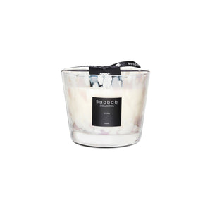 White Pearls Scented Candle - 10cm