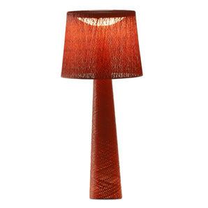 Wind 4067 Outdoor Floor Lamp - Ocre Red