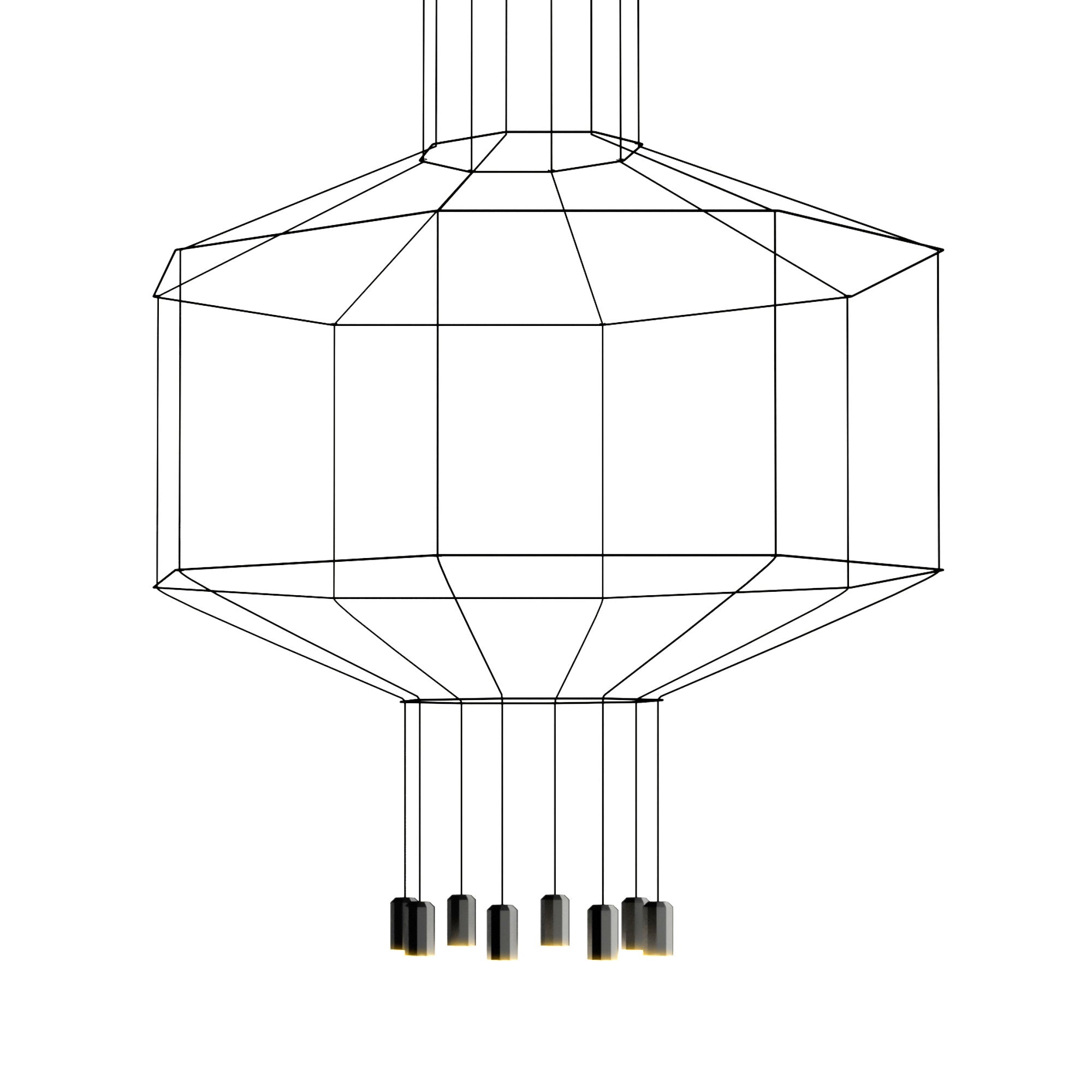 Wireflow 0300 Pendant Lamp - Black