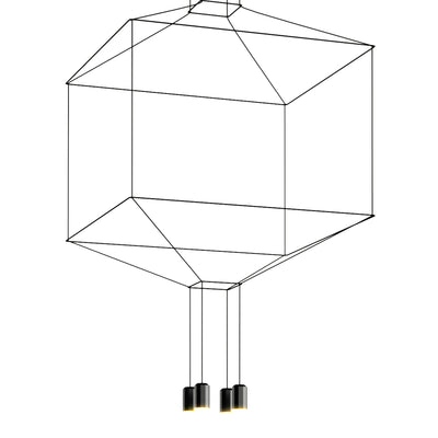 Wireflow 0309 Pendant Lamp - Black