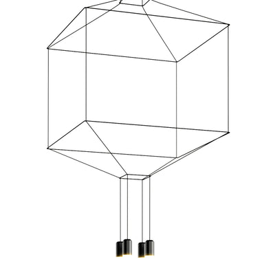 Wireflow 0310 Pendant Lamp - Black