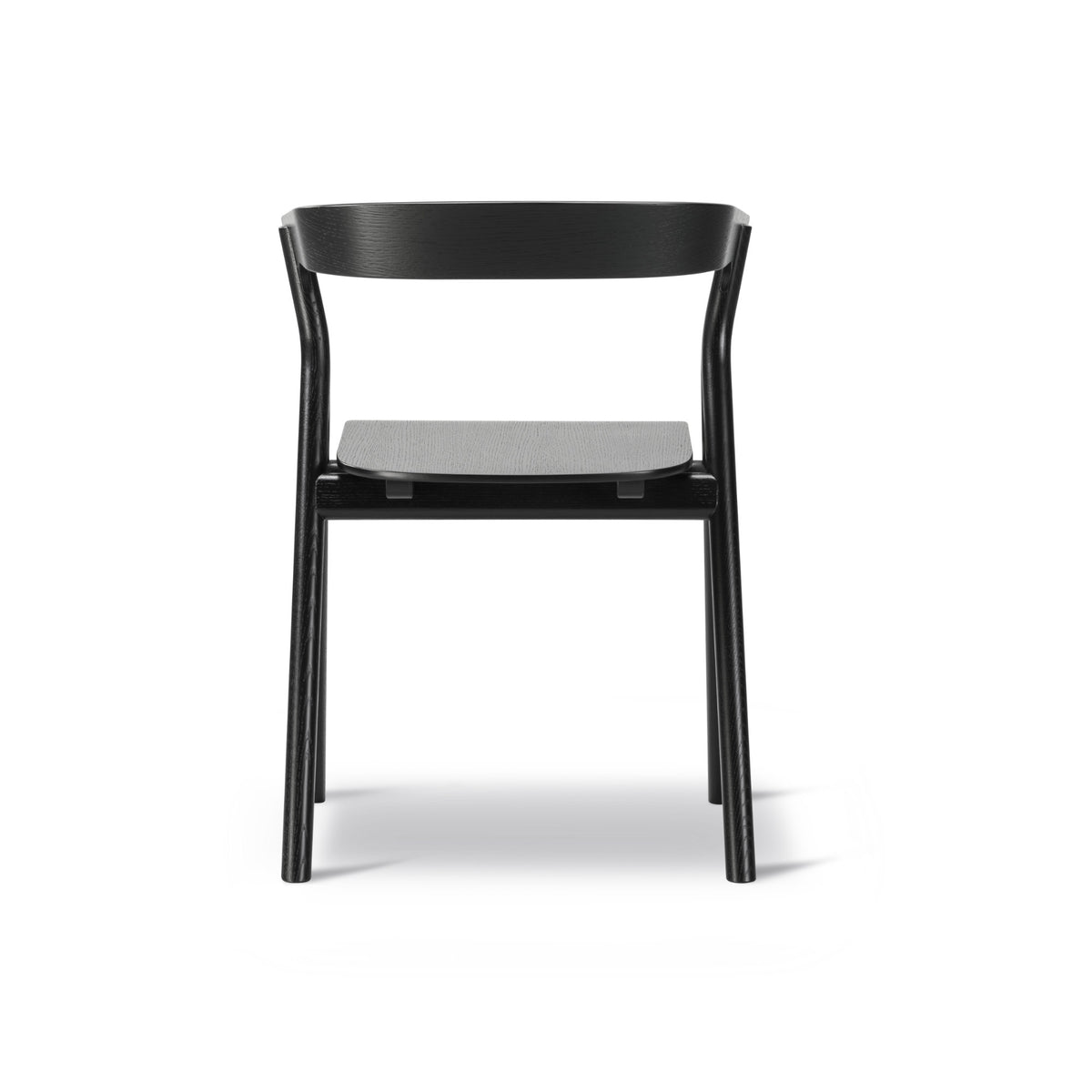 Yksi Dining Chair – 54x76 / Wood (Oak Black Lacquered)-2