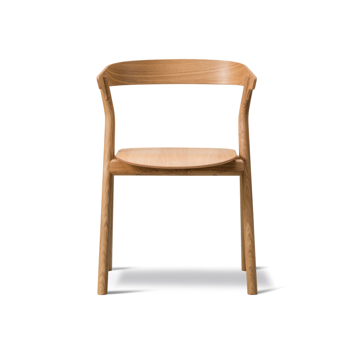 Yksi Dining Chair – 54x76 / Wood (Oak Lacquered)-2