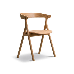 Yksi 3340 Dining Chair - Oak Lacquered
