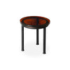 Zigo TS 100 Side Table - Black/Amber