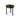 طاولة جانبية من Zigo TS 100 - أسود/أخضر بترولي