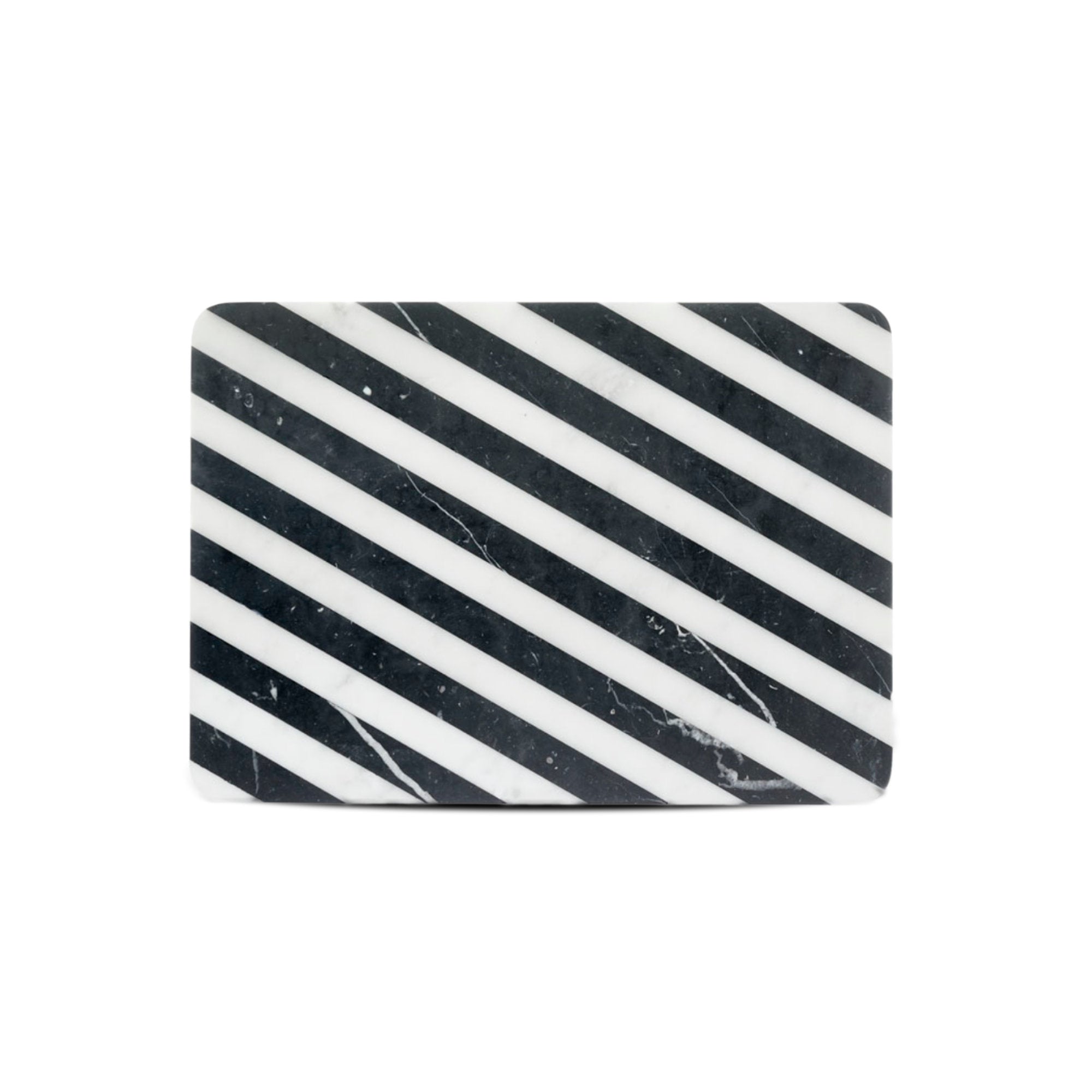 Alice Chopping Board - Arabescato/Marquina Marble-1