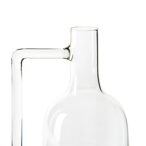 زجاجة بوكيا - M - زجاج شفاف