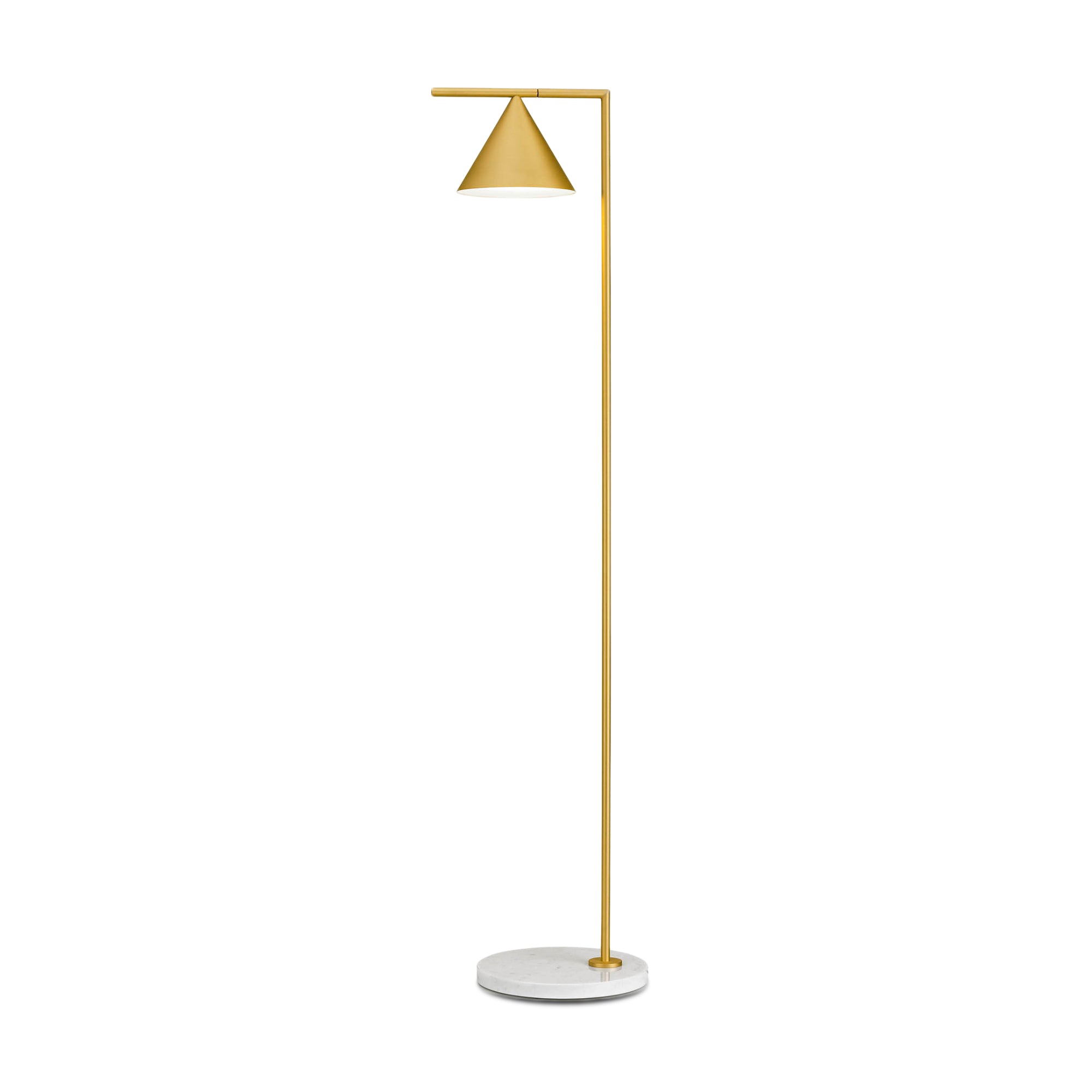 Captain Flint Floor Lamp - Brushed Brass