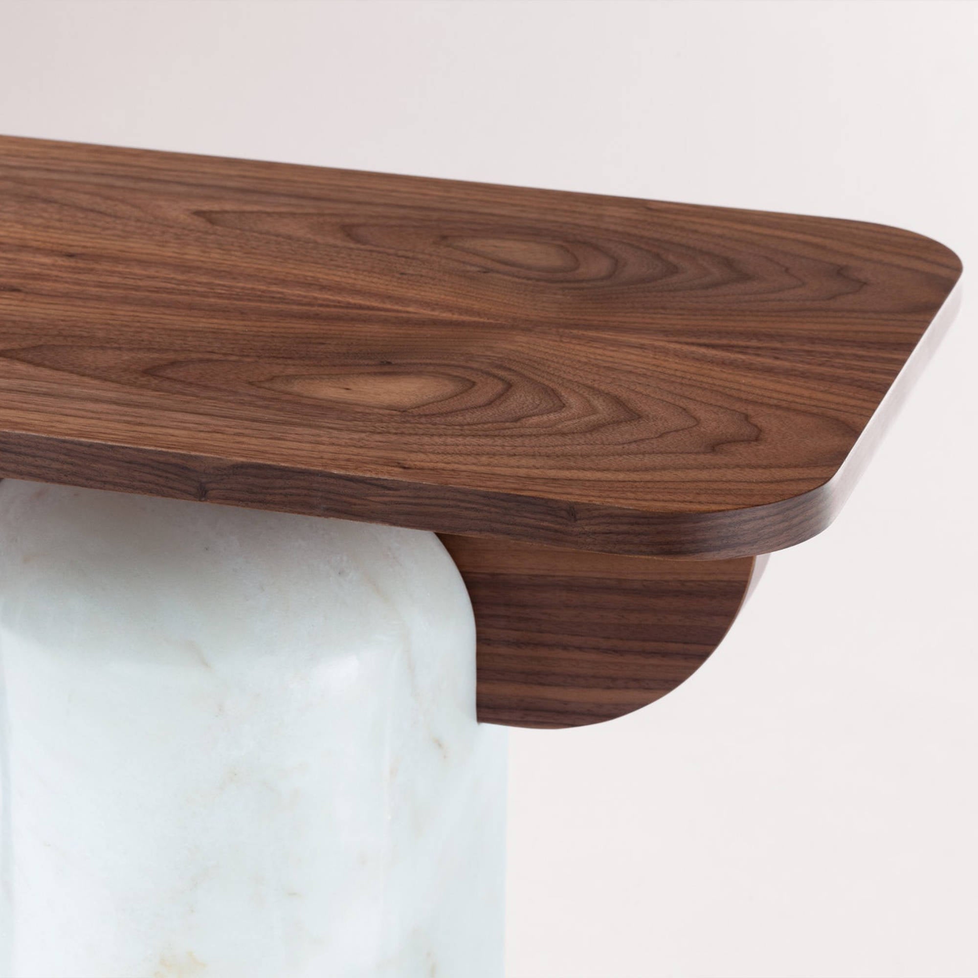 Dolce Vita 180 Console - Natural Walnut-4