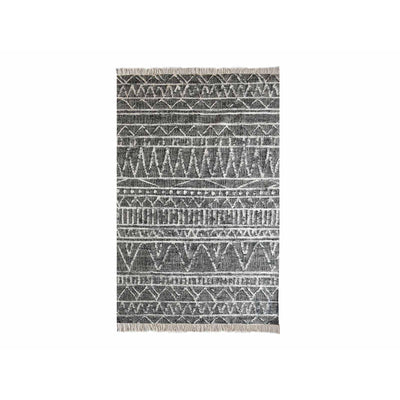 Flynn Rug - Black/Ivory - 230x160