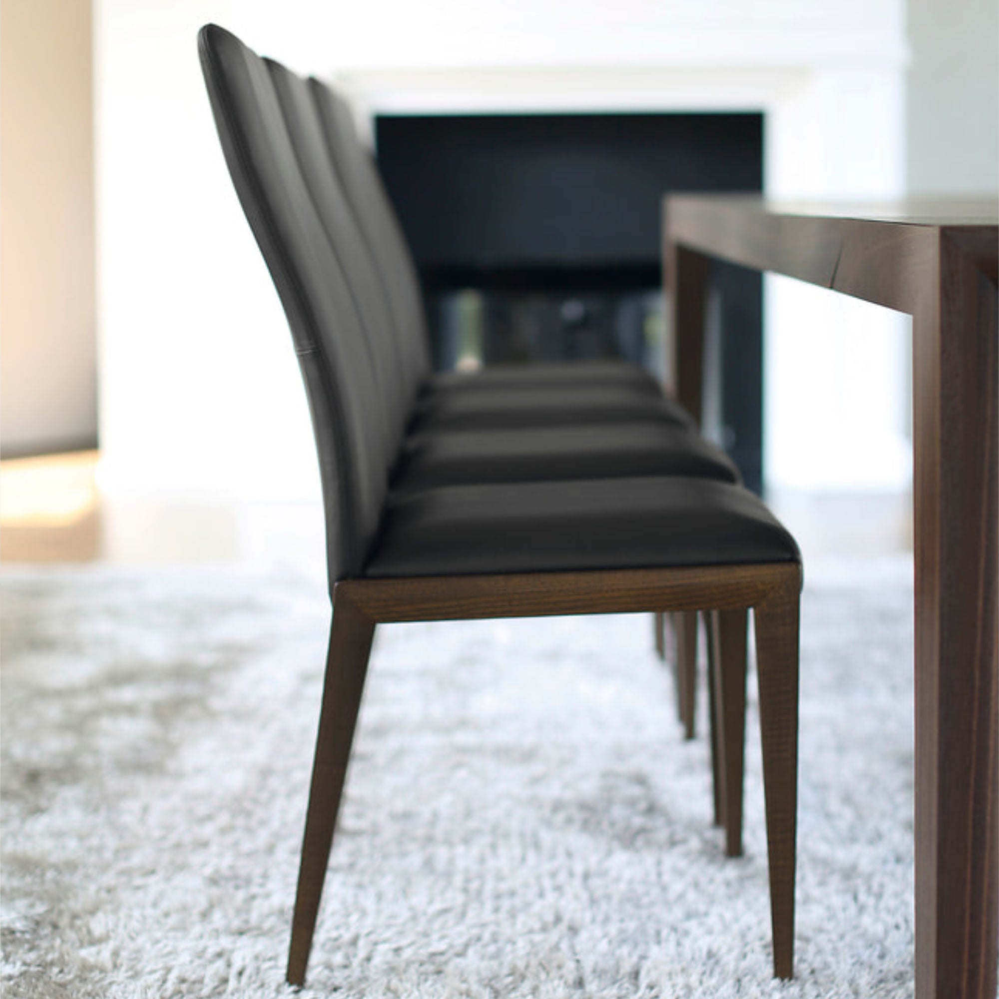 Giada Dining Chair - Ecoleather (Dove Grey SI 05)