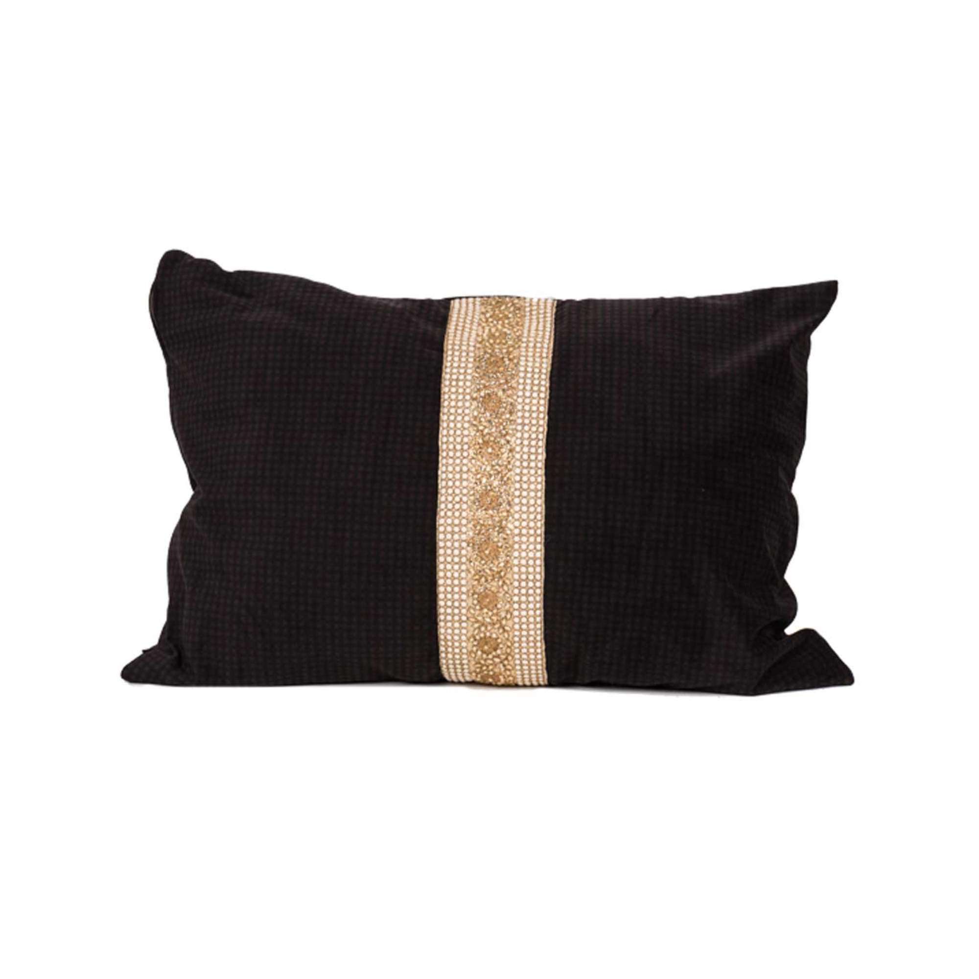 Ray of Gold Rectangular Cushion