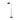 مصباح أرضي كايزر آيدل 6580-F لوكسوس - أسود مطفي