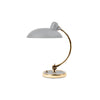 Kaiser Idell 6631-T Luxus Table Lamp - Easy Grey/Brass