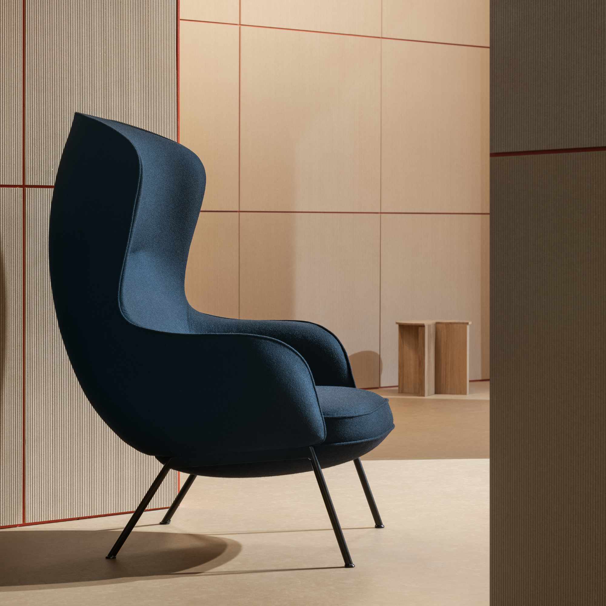 Mame Armchair - Fabric F (Tonus White 100)-4