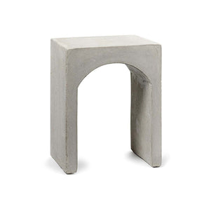Roman Single Bench - Cement Grey