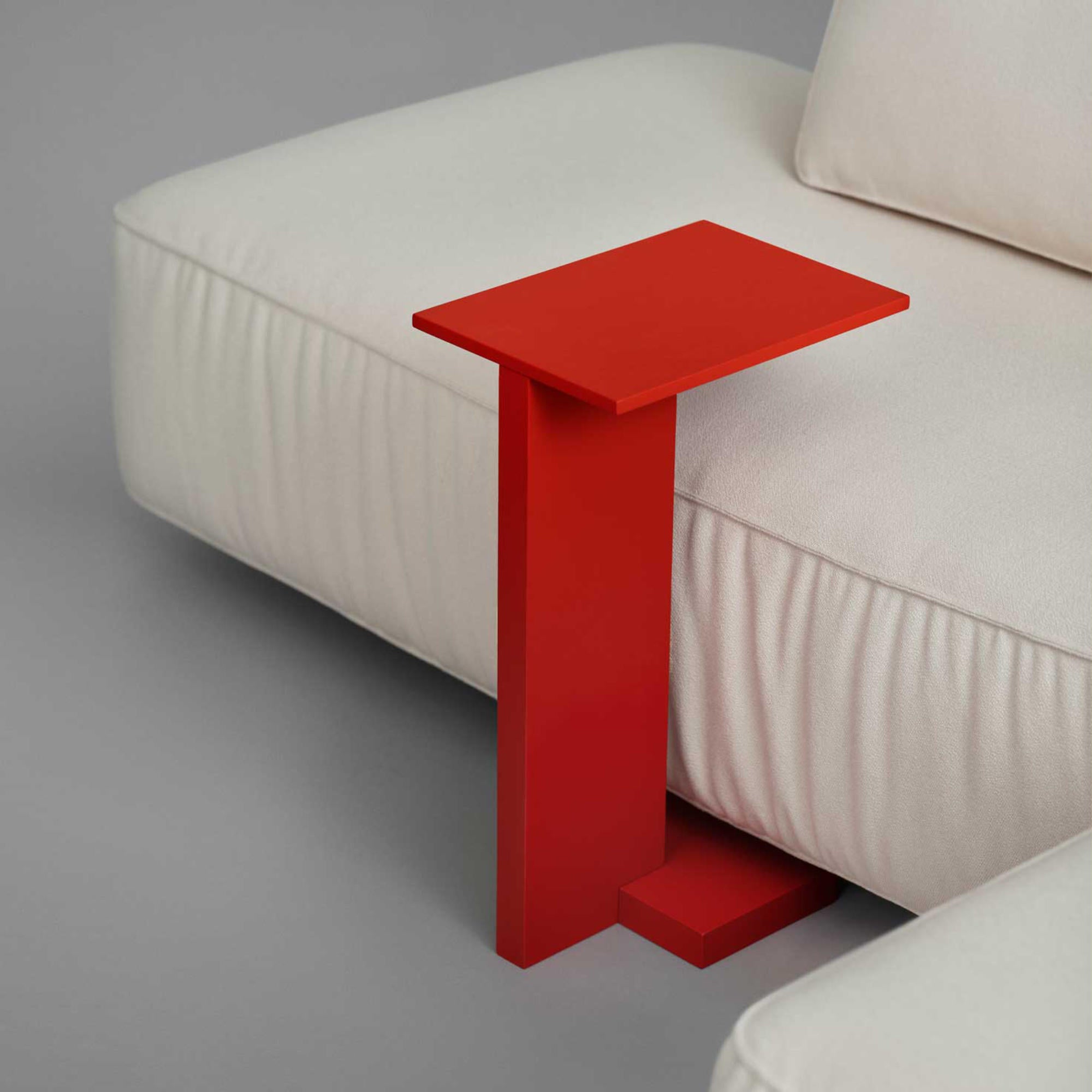 Supersolid Object 5 Side Table - Lacquered Oak-2